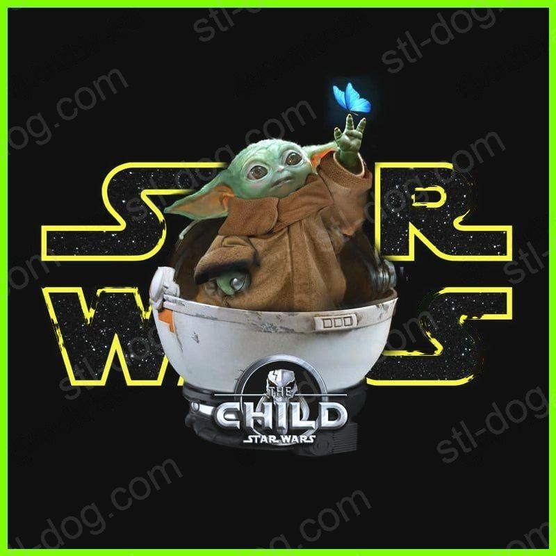 星球大战：绝地武士 Baby Yoda（Grogu Bust）3D打印图纸